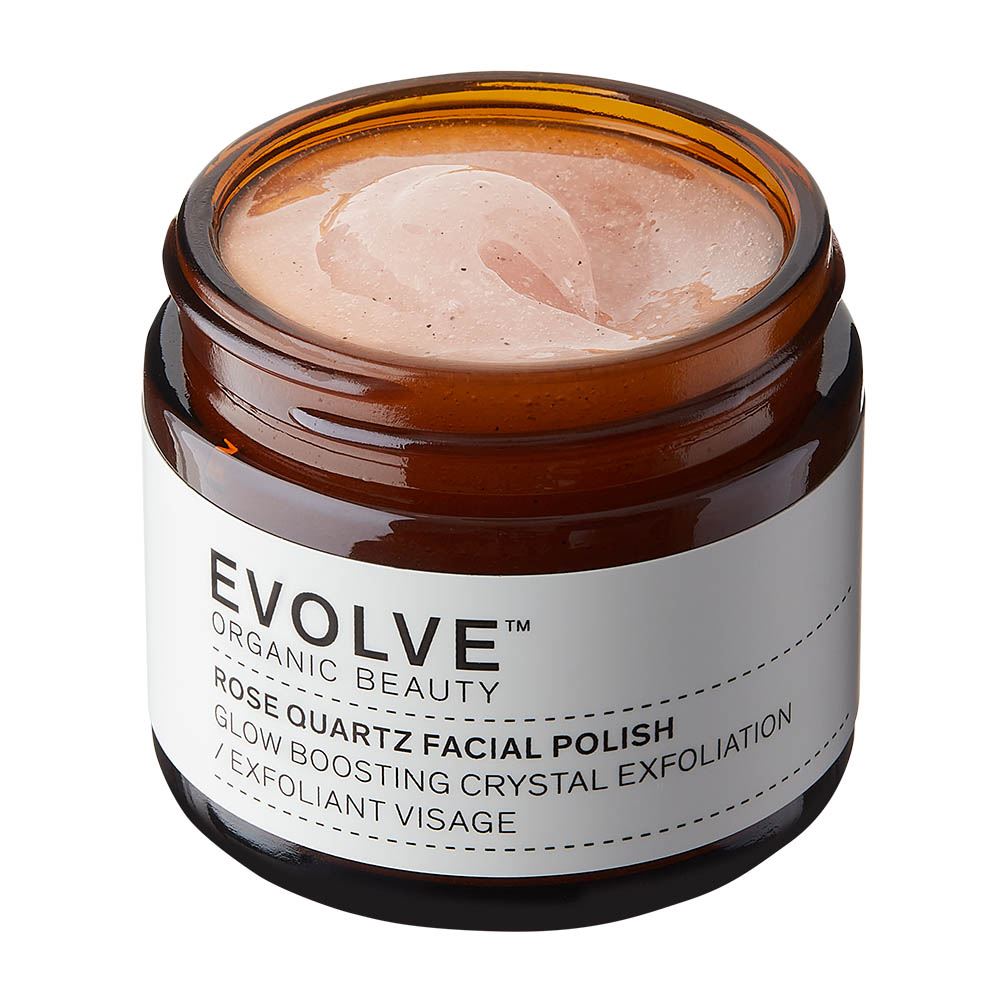 Evolve Organic Beauty Rose Quartz Facial Polish 60ml