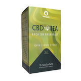 Edens Gate CBD Tea With Adaptogens - English Breakfast - 15 Tea Bags