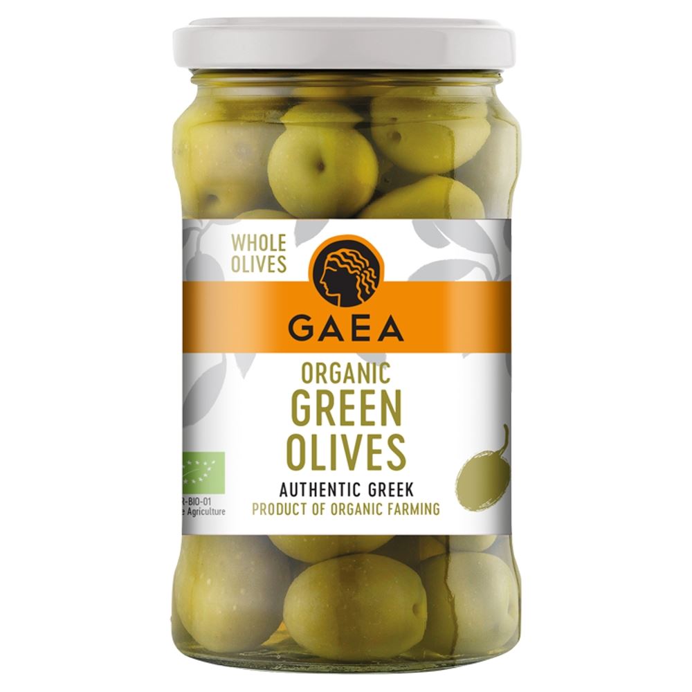 Gaea Pitted Green olives 290g - 8 Pack