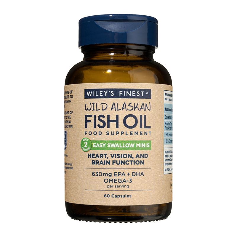 Wiley's Finest Easy Swallow Minis 60 Softgels