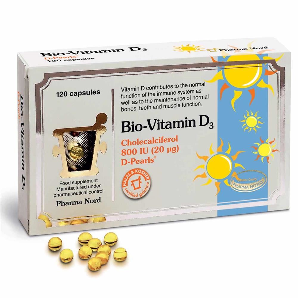 Pharma Nord Bio-Vitamin D3 20mcg 800IU 90 Capsules