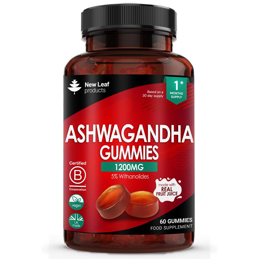 New Leaf Products Ashwagandha Gummies 60 gummies