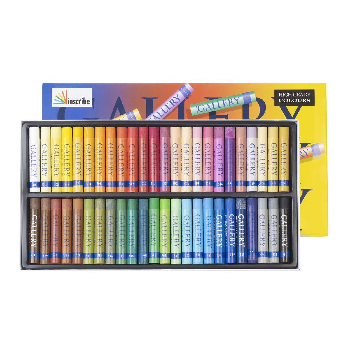 Inscribe Mungyo Artist's Oil Pastel Box Set - 12, 24 or 48 Colours ...