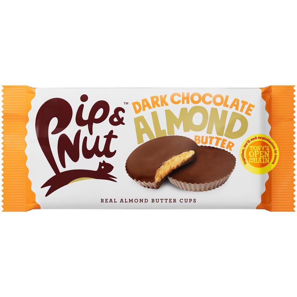 Pip and Nut Dark Chocolate Almond Butter Cups 31g