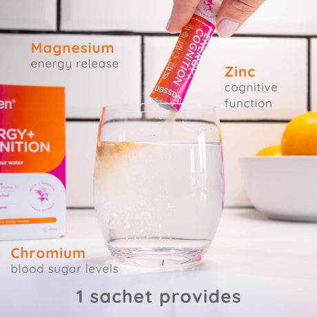 Wassen Energy + Cognition 14 Sachets
