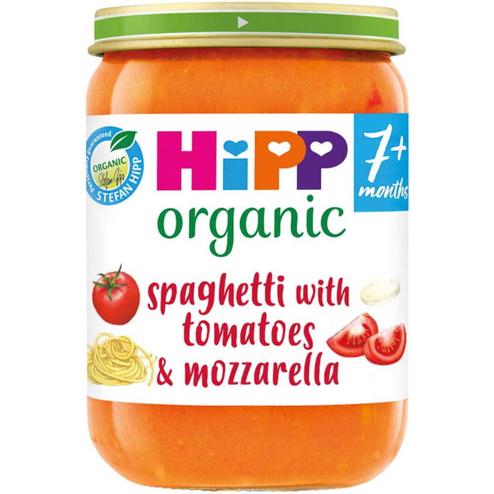 Hipp Spaghetti with Tomatoes & Mozzarella 190g
