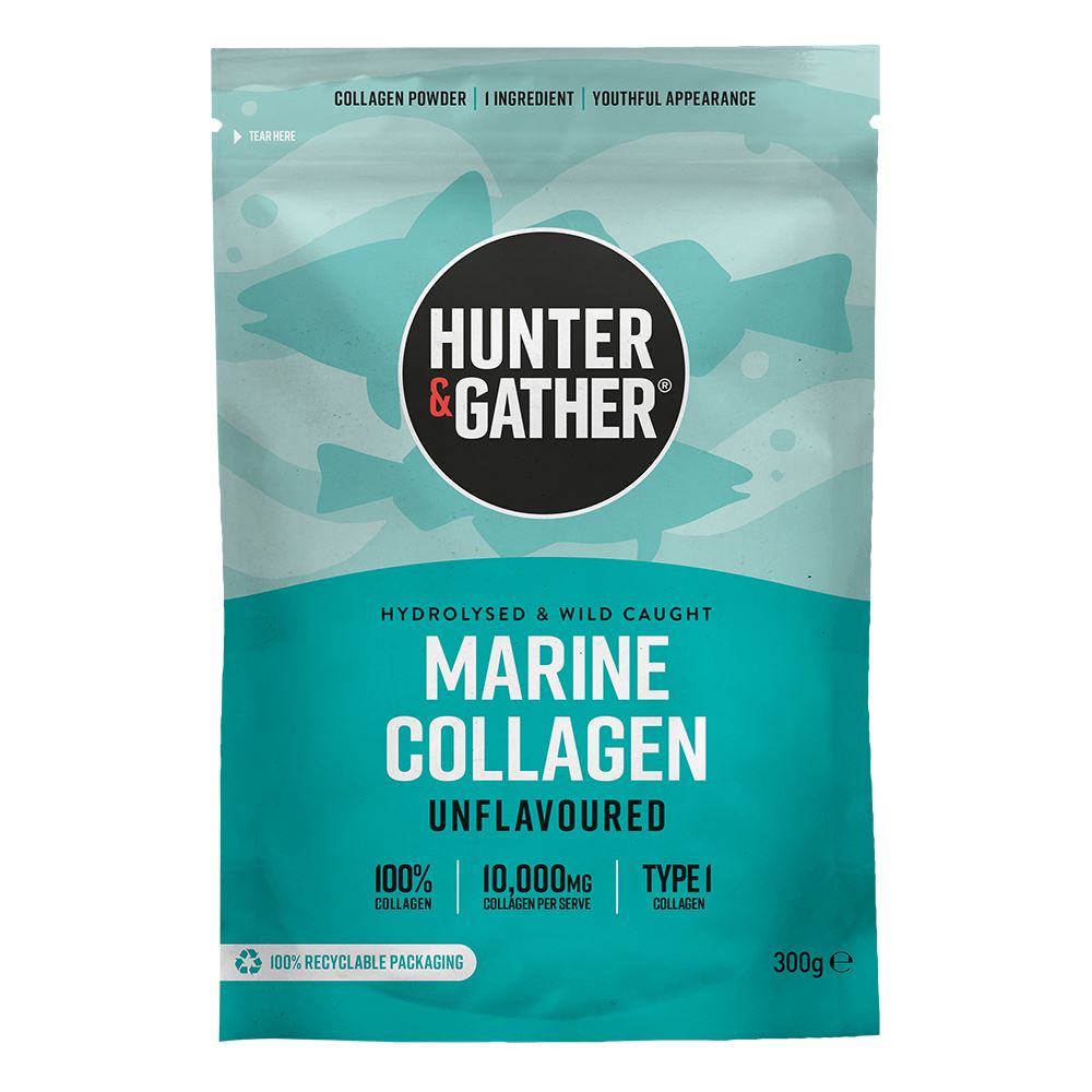Hunter & Gather Marine Collagen Peptide Protein Powder Unflavoured 300g