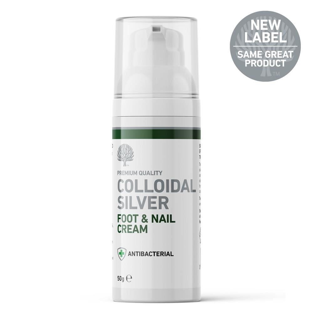 Nature's Greatest Secret All Natural Colloidal Silver Foot & Nail Treatment 50g