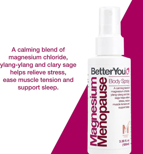 BetterYou Magnesium Oil Menopause Body Spray - 100ml