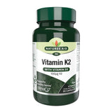 Natures Aid Vitamin K2 (MenaQ7) 100ug 30 Capsues