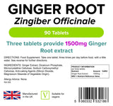 Lindens Ginger Root 500mg - 90 Tablets - image 2