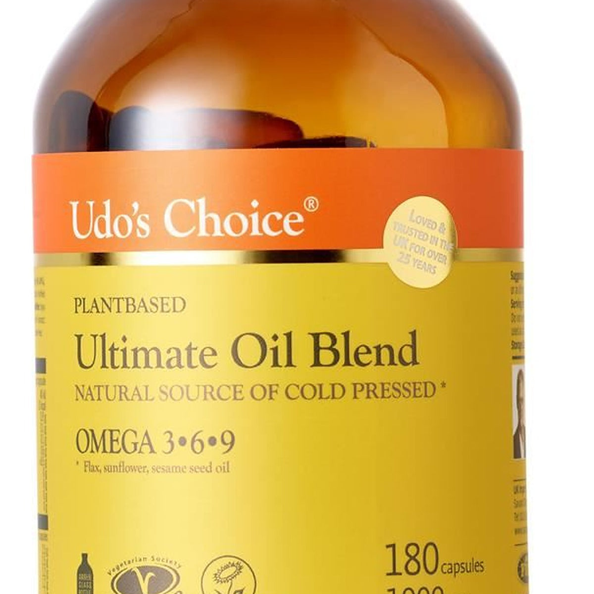 Udo's Choice Ultimate Oil Blend 180 caps – Health Plus Living