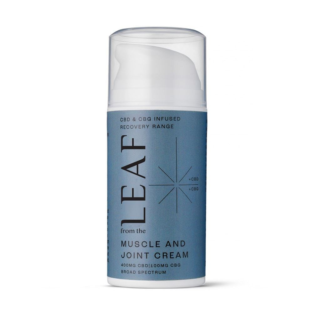 From the Leaf Muscle and Joint Cream with CBD & CBG 100ml