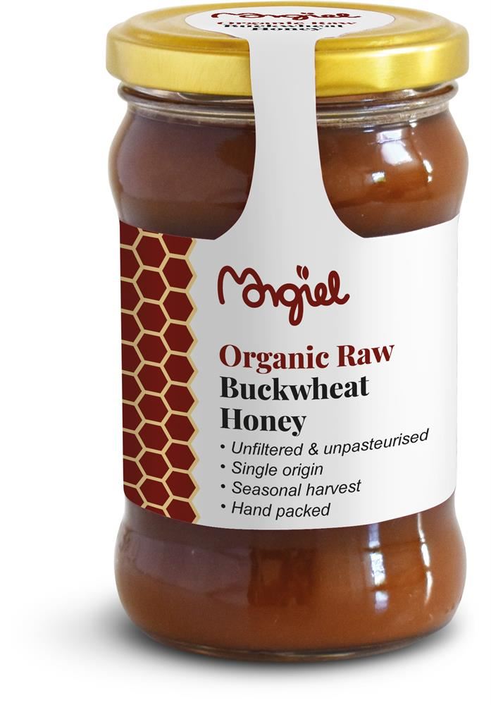 Morgiel Organic Raw Buckwheat Honey 390g