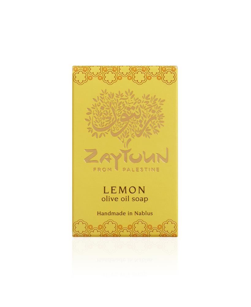 Zaytoun Lemon Scented Olive Oil Soap 100g