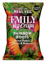 Emily Rainbow Roots Veg Crisps 30g - 12 Pack