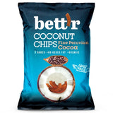 Bettr Coconut Chips with Cacao Organic Vegan Gluten Free 40g - 8 Pack