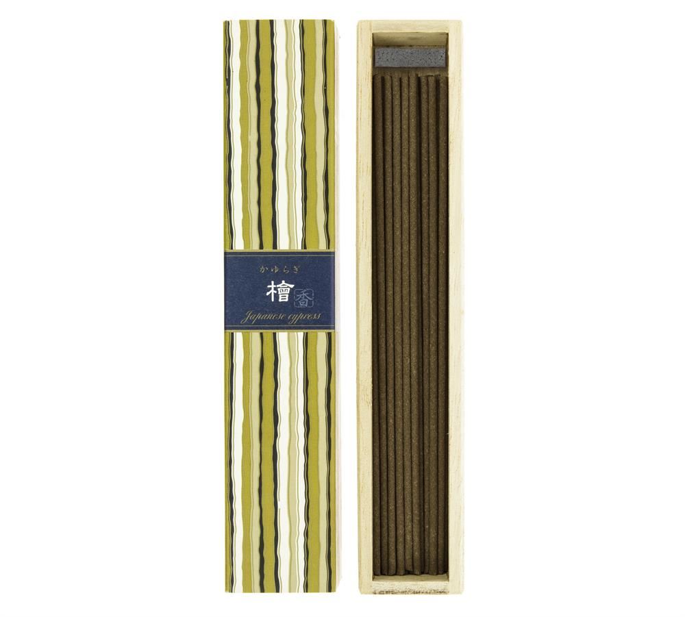 Nippon Kodo Kayuragi Incense - Hinoki 40 Sticks - 6 Pack