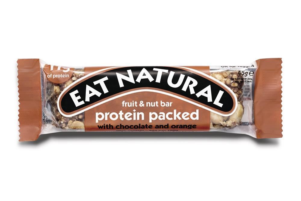 Eat Natural Protein Packed Choc Orange Bar 40g - 12 Pack