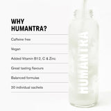 Humantra Electrolyte Powder Himalayan Lime 20 Sachets - Hydration Drink Mix with 6 Electrolytes, Vegan, Sugar Free, Gluten Free