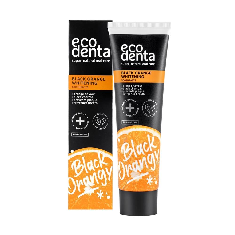 Ecodenta black orange whitening Toothpaste 100ml