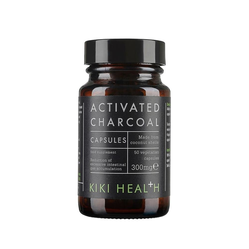 KIKI Health Activated Charcoal 50 Vegicaps
