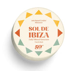 Sol De Ibiza Plastic Free Face & Neck Natural Mineral Sunscreen SPF50