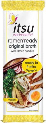 Itsu Ramen Ready Noodles Original Broth 86g Pack of 6