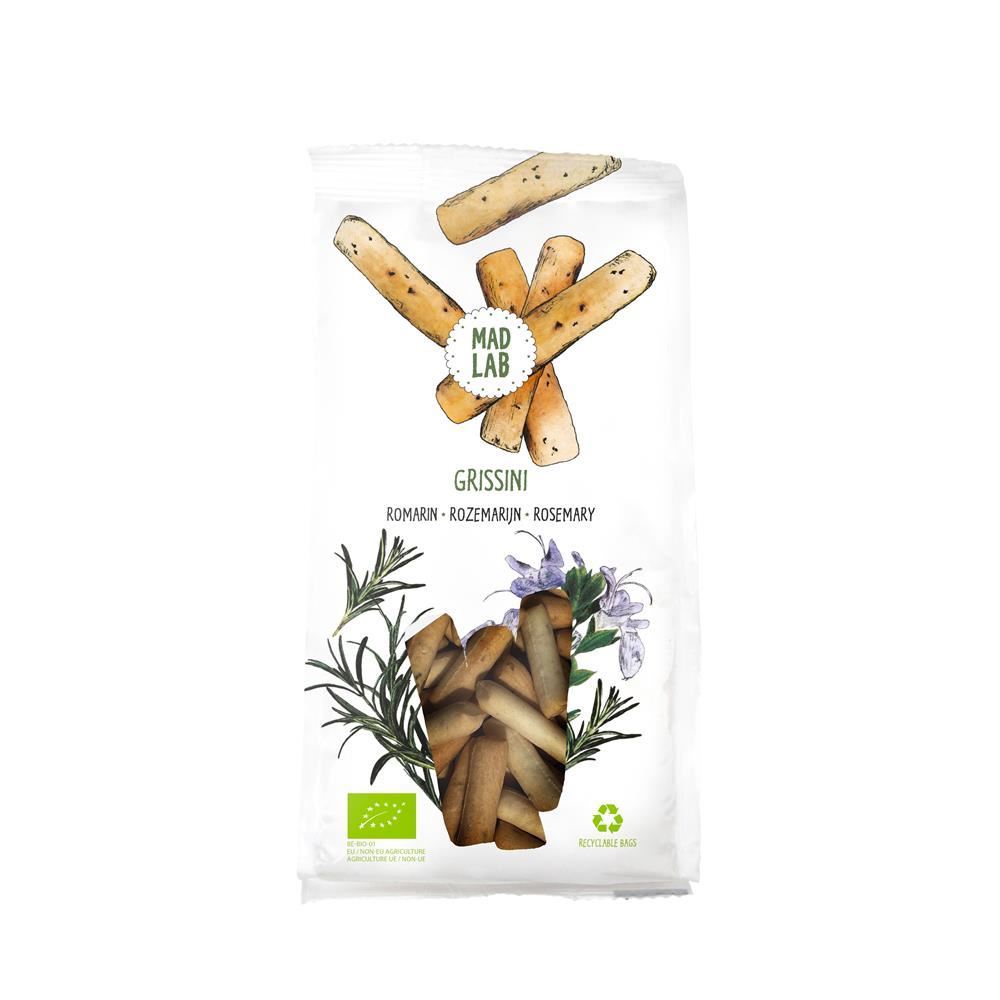 MAD LAB Rosemary Breadsticks 110g - 8 Pack