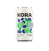 KORA Sparkling Probiotic & Prebiotic Blackberry Apple Drink 330ml - 3 Pack