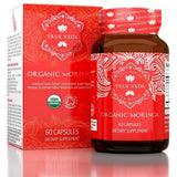 True Veda Moringa Organic Natural Vegan Ethical Non-GMO 60 capsules