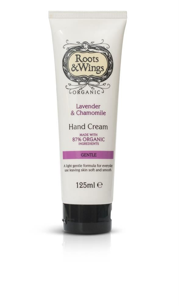 Roots and Wings Organic Lavender & Chamomile Hand Cream 125ml