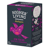 Higher Living Nootropics Zen Focus Tea - 15 bags - 2 Pack