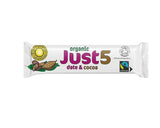 Tropical Wholefoods Vegan Organic Date & Cocoa Bar 40g - 18 Pack
