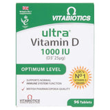 Vitabiotics Ultra Vitamin D 1000IU - 96 Tablets