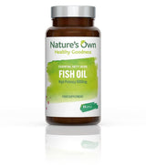 Natures Own Fish Oil High Potency 1000mg 60 Capsules