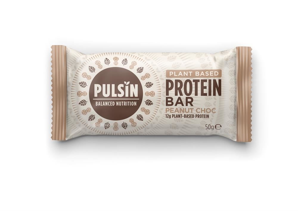 Pulsin Peanut Choc Protein Booster 50g - 18 Pack