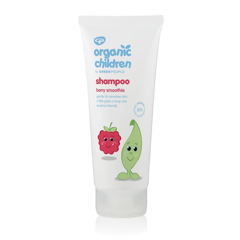 Green People Organic Children Berry Smoothie Shampoo & Shower Wash 200ml