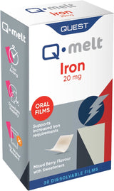 Quest Q-Melt Iron Mixed Berry 20mg - 30 Films