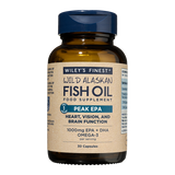 Wiley's Finest Peak EPA 1000mg Omega 3 Fish Oil 30 Capsules