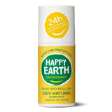 Happy Earth Natural Deodorant Roller Jasmine Ho Wood 75ml - 2 Pack