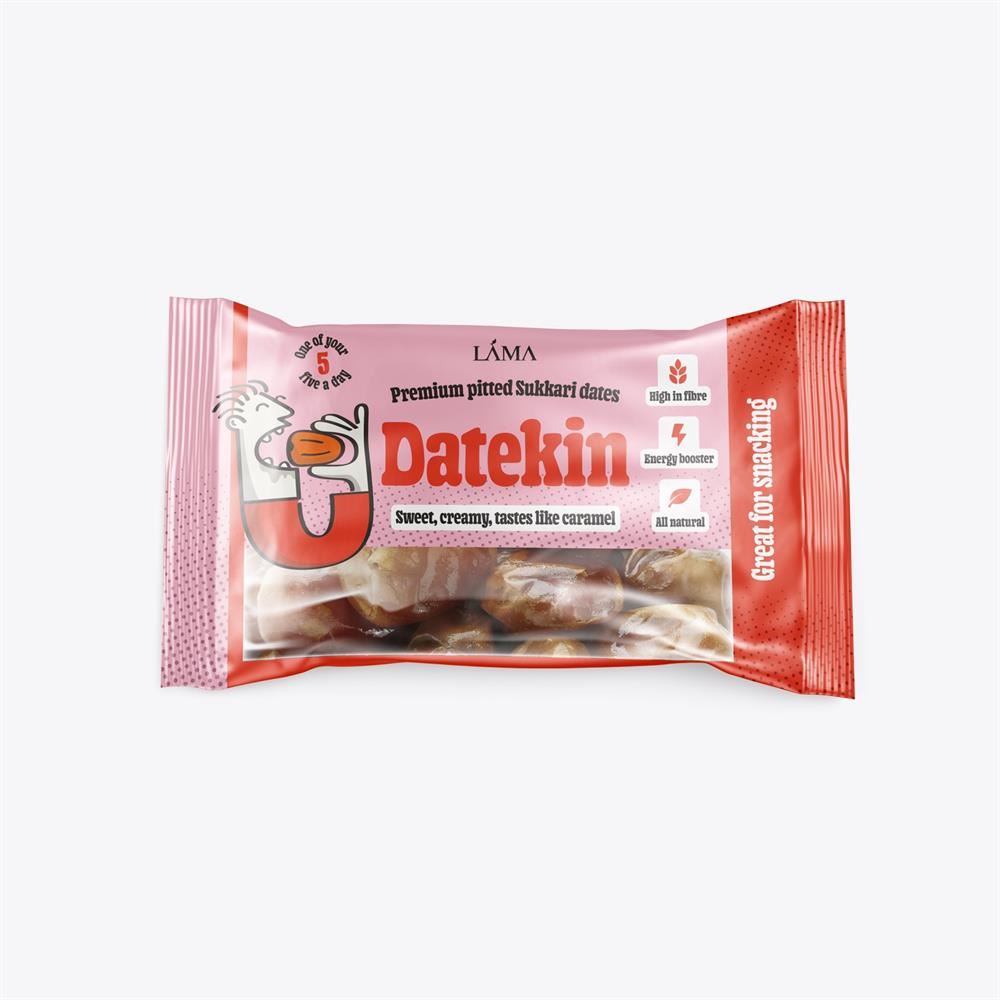 Datekin 100% Natural Pitted Sukkari Dates 60g - 12 Pack