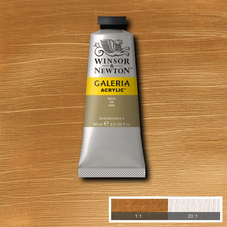 Winsor & Newton Galeria Acrylic Paint 60ml Tubes - All Colours Available