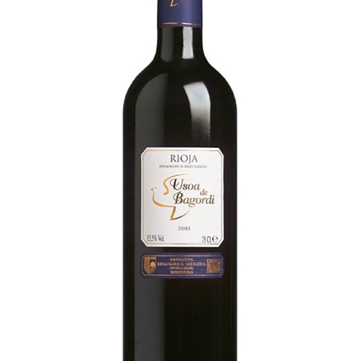 V Collection Red Wine - Rioja Usoa de Bagordi DO Bodegas Bagordi Spain ...
