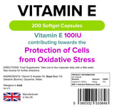 Lindens Vitamin E 100IU - 200 Capsules - image 2