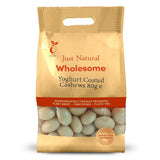 Just Natural Wholesome Yoghurt Coated Cashews 80g