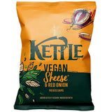 Kettle Vegan Sheese & Red Onion 130g - 8 Pack