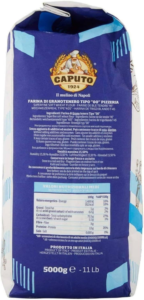 Caputo Farina Pizzeria Type 00 Flour Blue 5kg