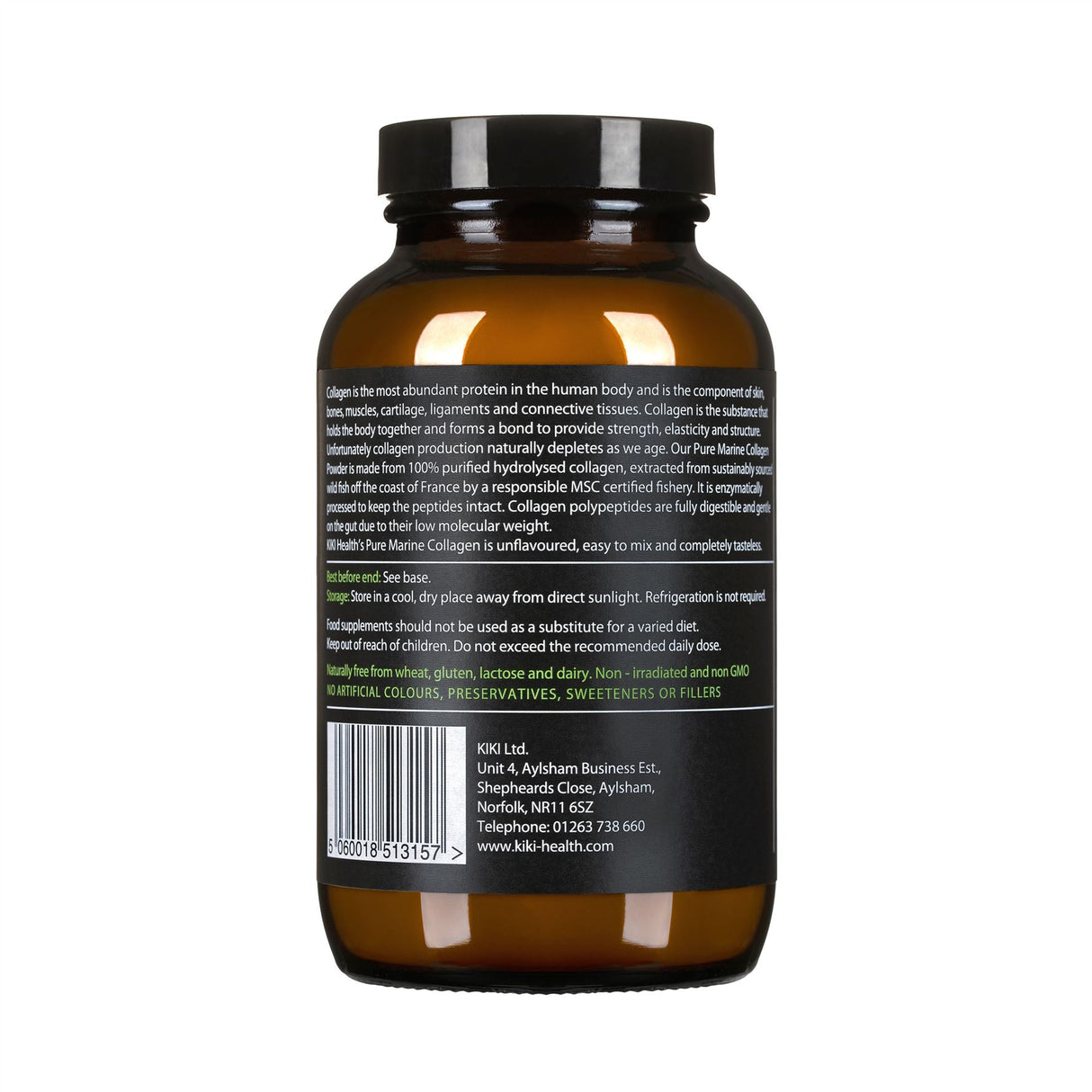 Kiki Health Pure Marine Collagen Powder 200g