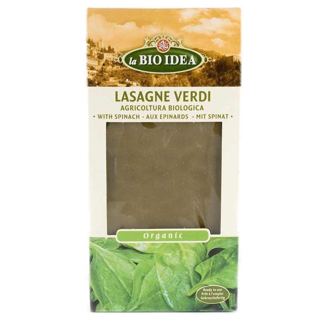 La Bio Idea Organic Lasagna with Spinach 250g
